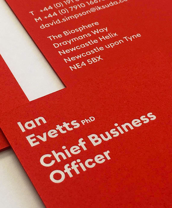 Iksuda Therapeutics Business cards