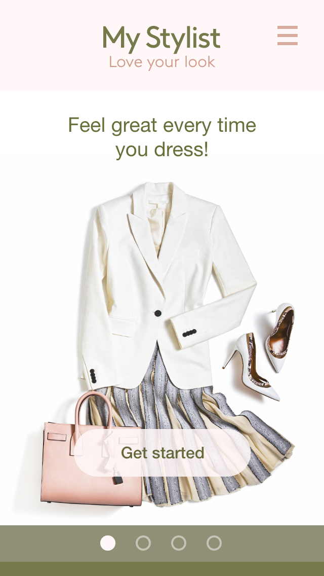 My Stylist - Mobile home page - Image 1