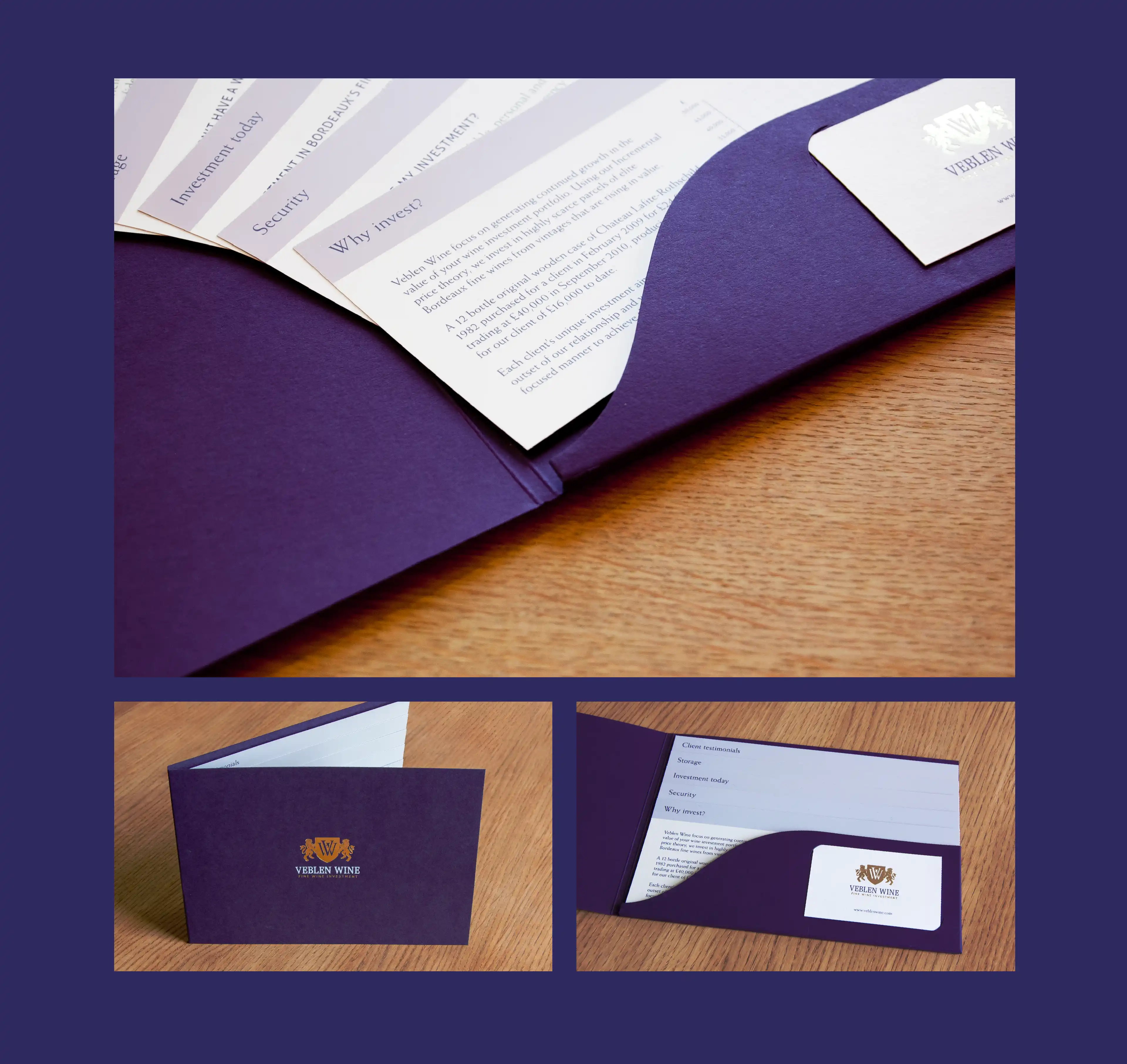 Veblen Wine Brochure