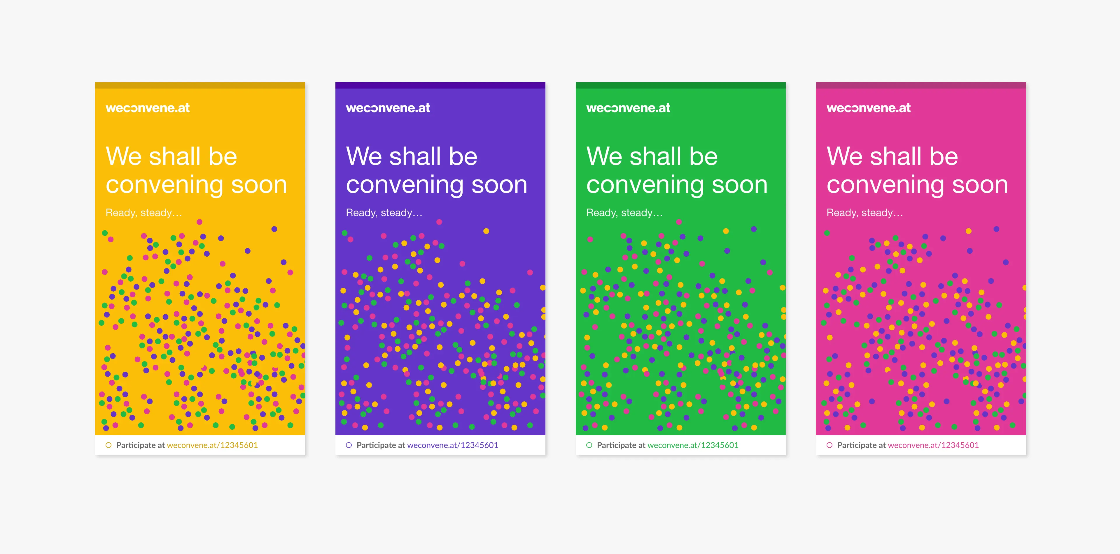 The flexibility of the colour ways with the fun dots