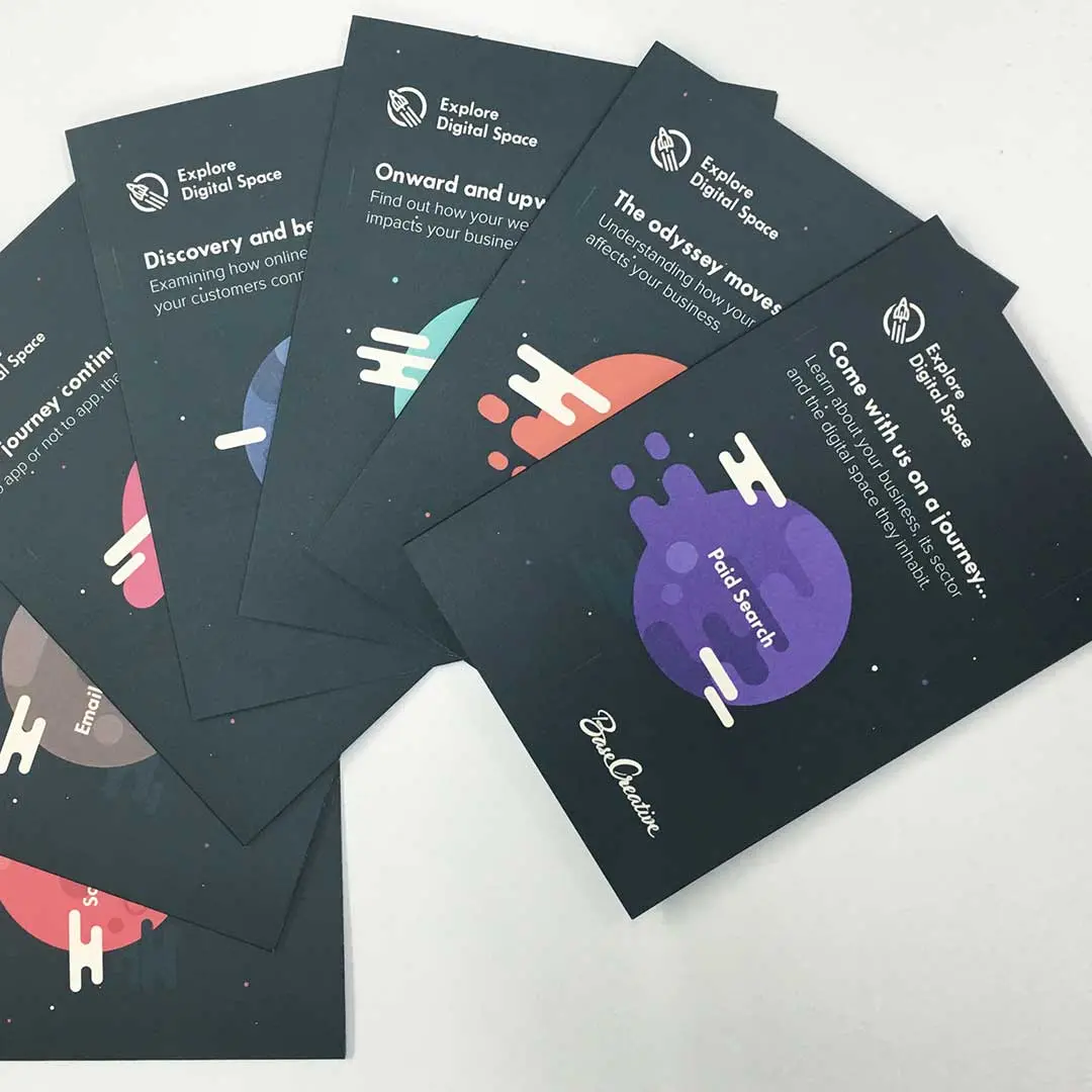 Explore Digital Space flyers